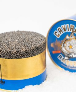 boite bleue du caviar