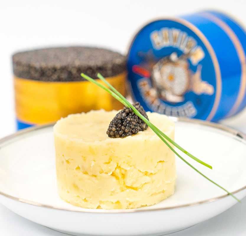 recette pomme de terre au caviar